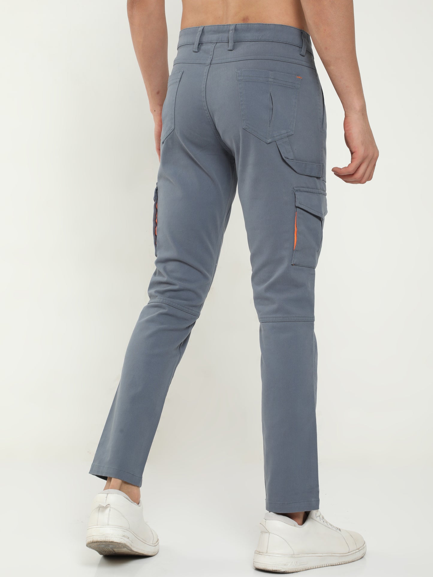 Men Classic Cargo Pant- Smoke