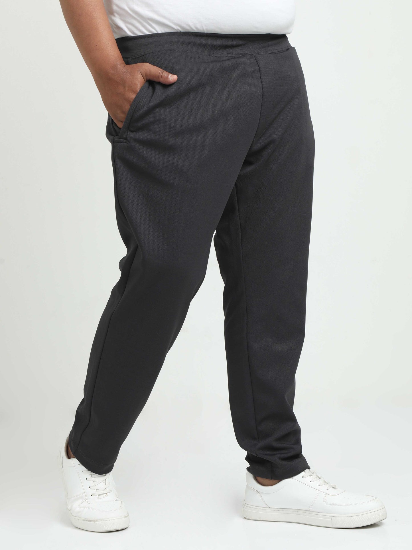 Slate Plus Size Stretch Peanut Jogger For Mens