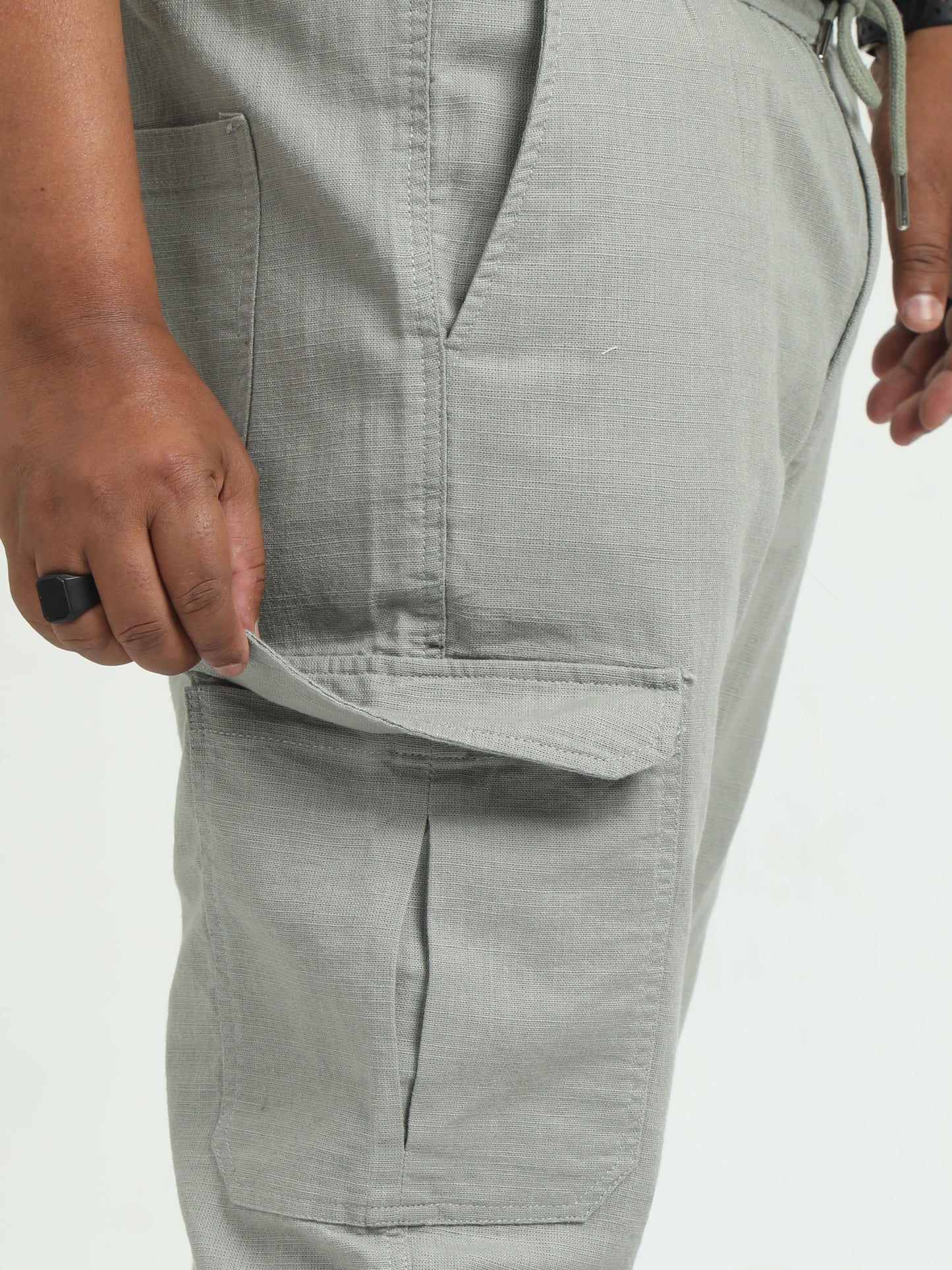 Fern Plus Size Linen Pants For Men