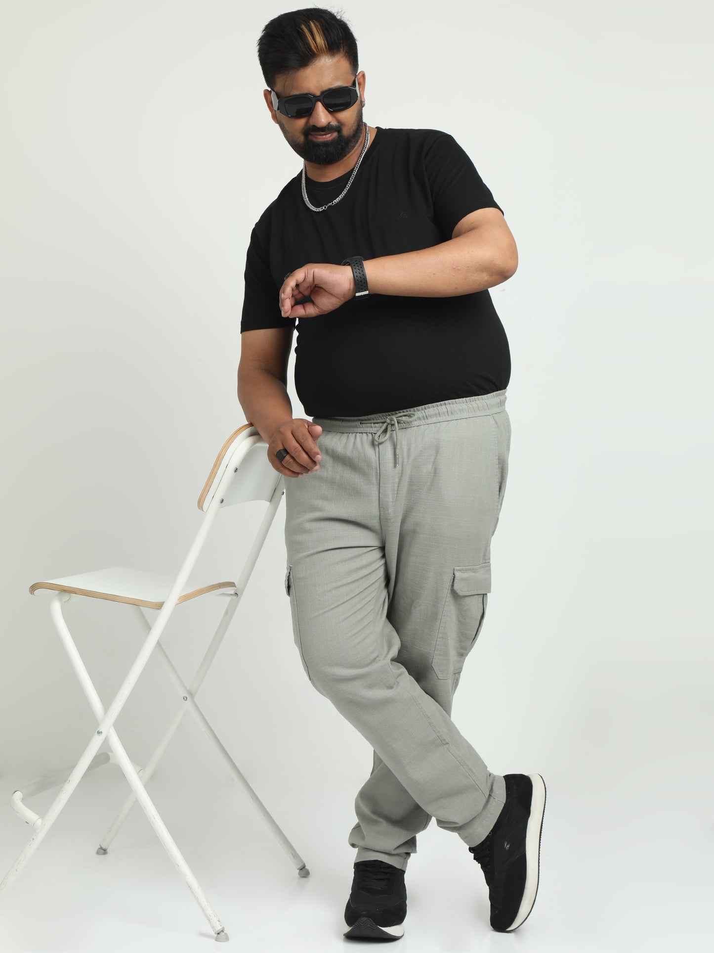 Fern Plus Size Linen Pants For Men