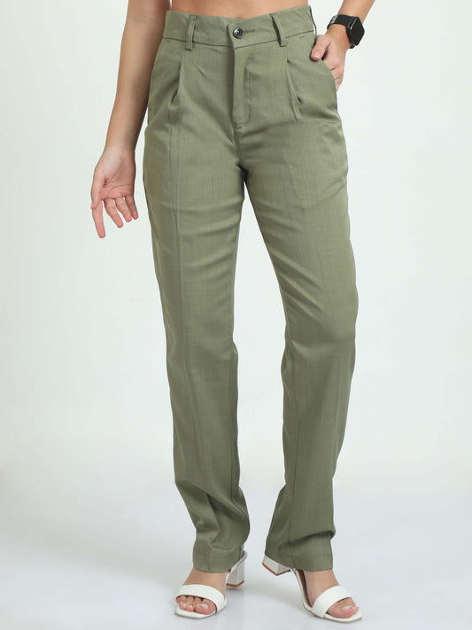 Fern Pleated Trousers Women