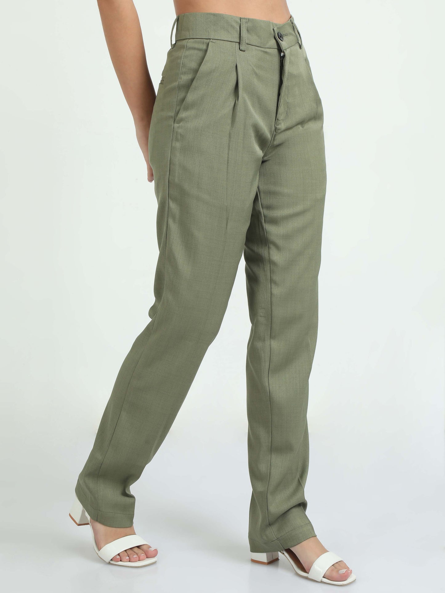 Fern Pleated Trousers Women