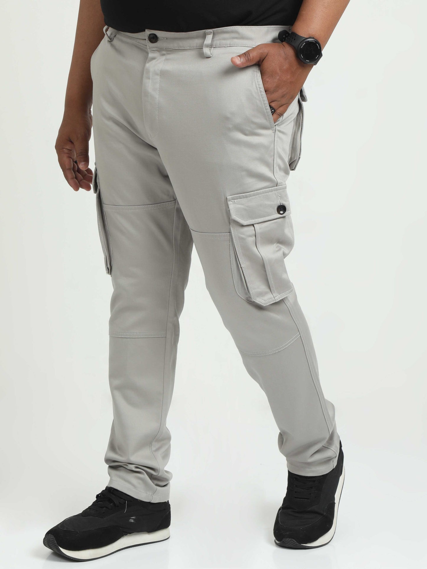 Stone Cargo Pants Plus Size For Men