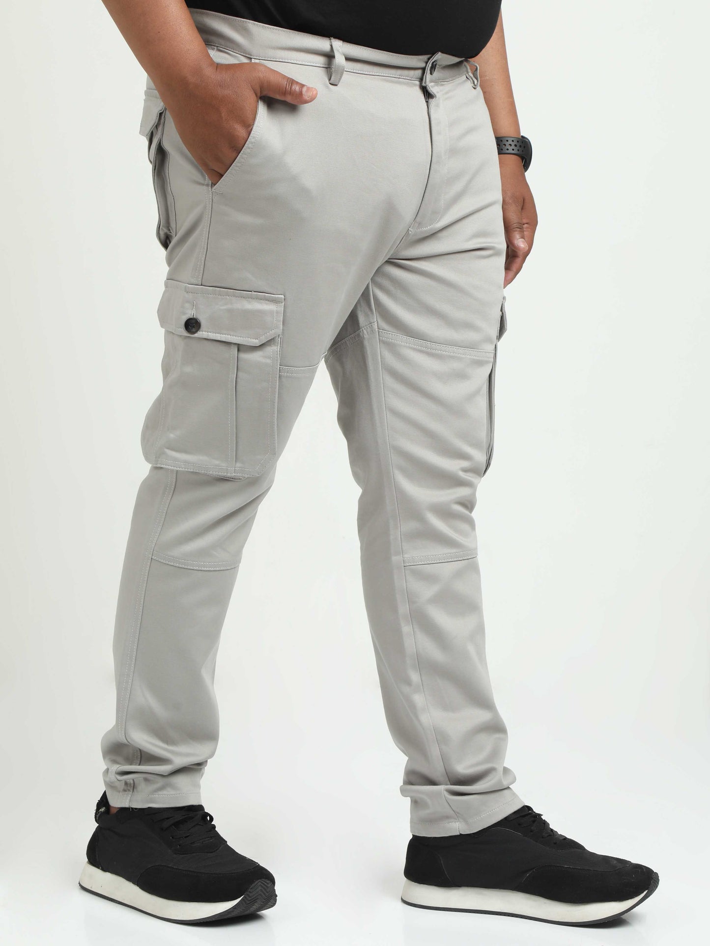 Stone Cargo Pants Plus Size For Men