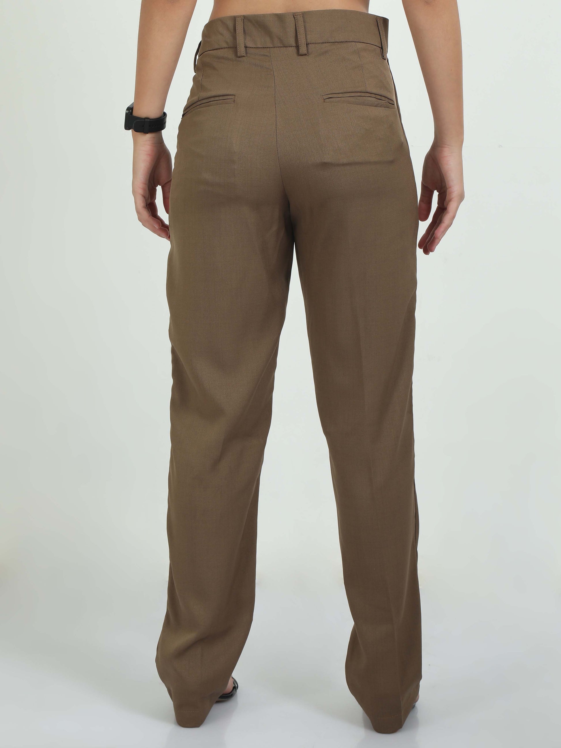 Womens Pleated Khaki Pants 