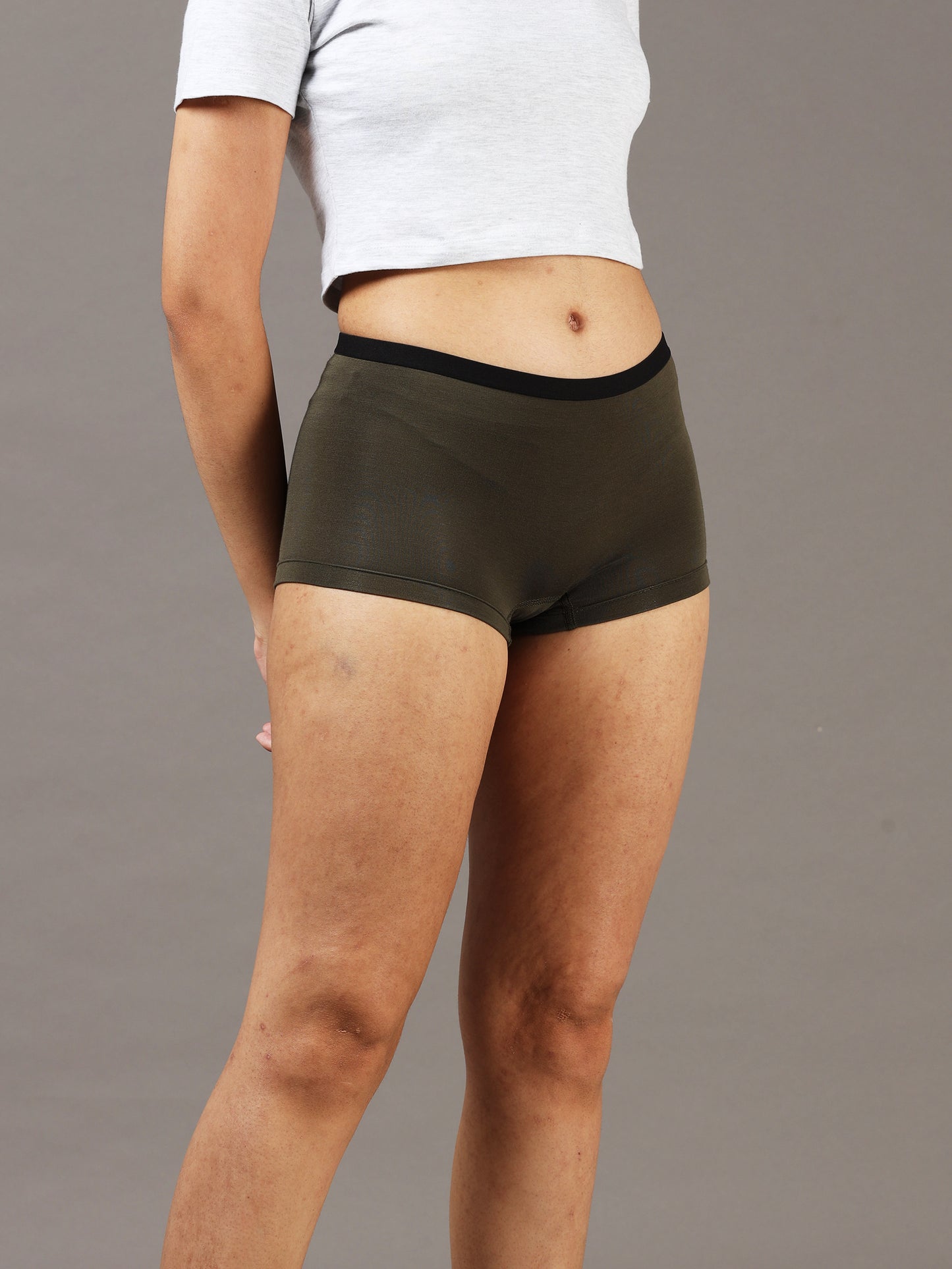 Juniper Cotton Boy Shorts for Women