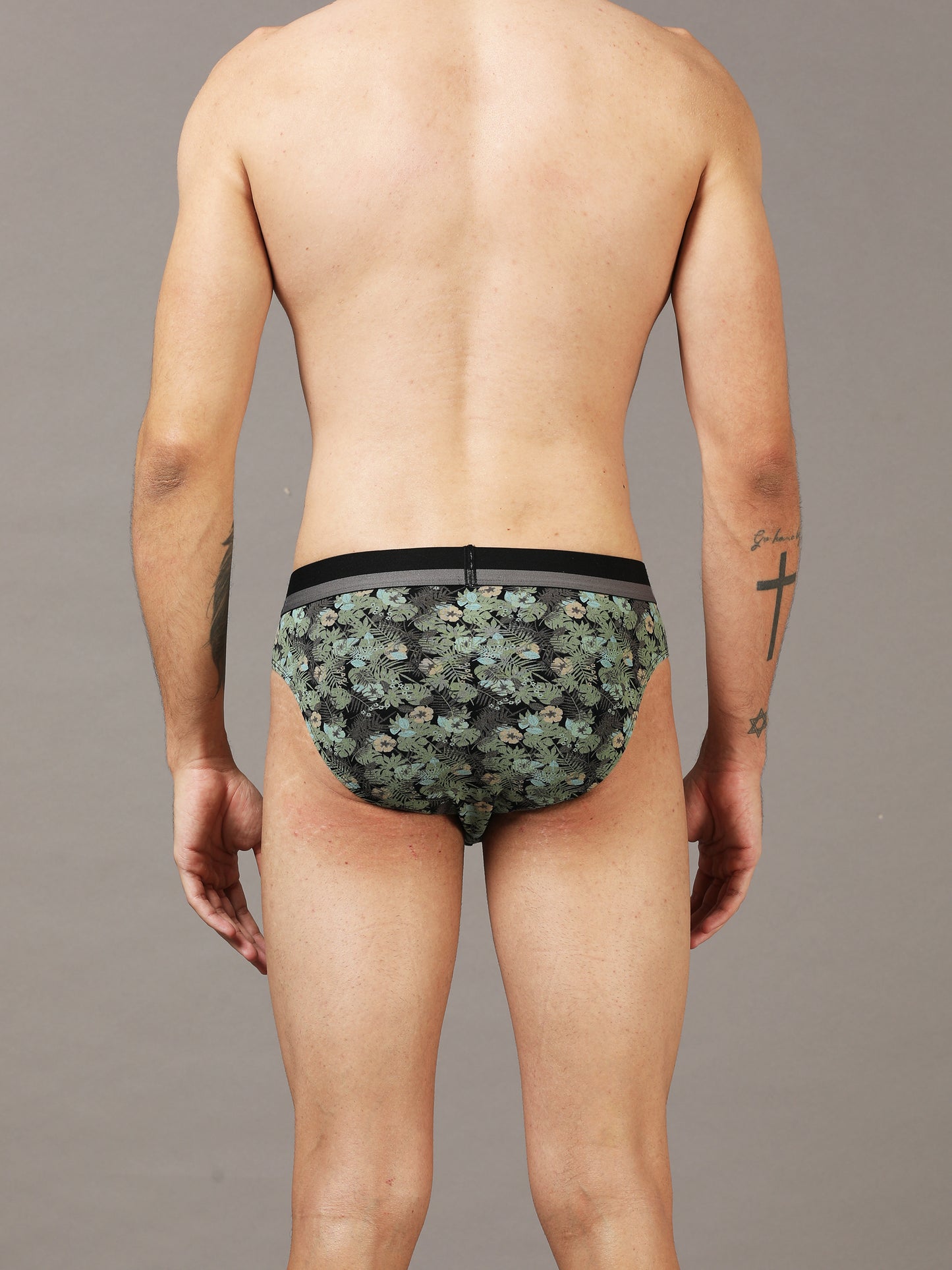 Men's Midnight Bloom Brief