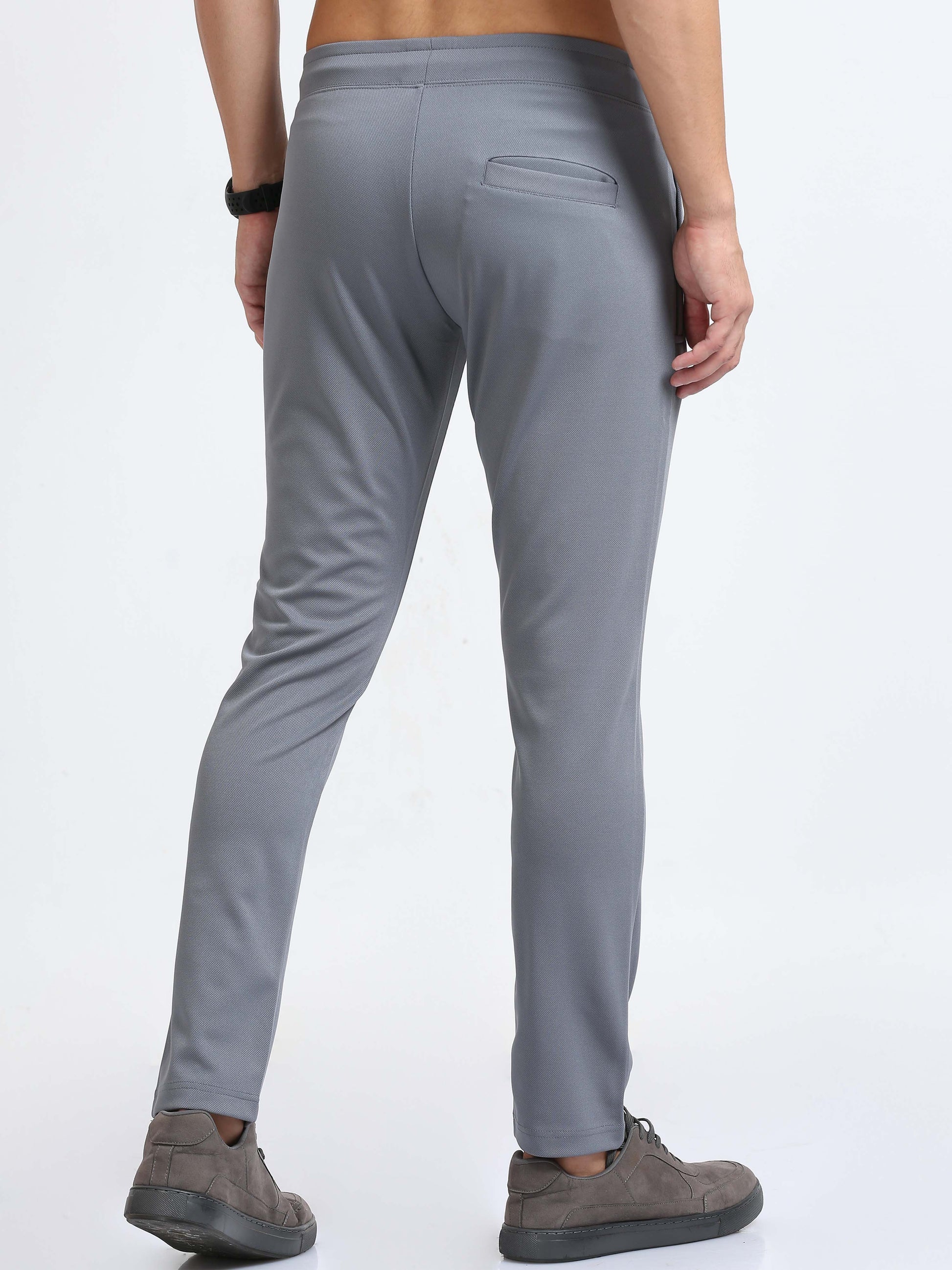 Smoke Stretchy Jogger Pants For Men