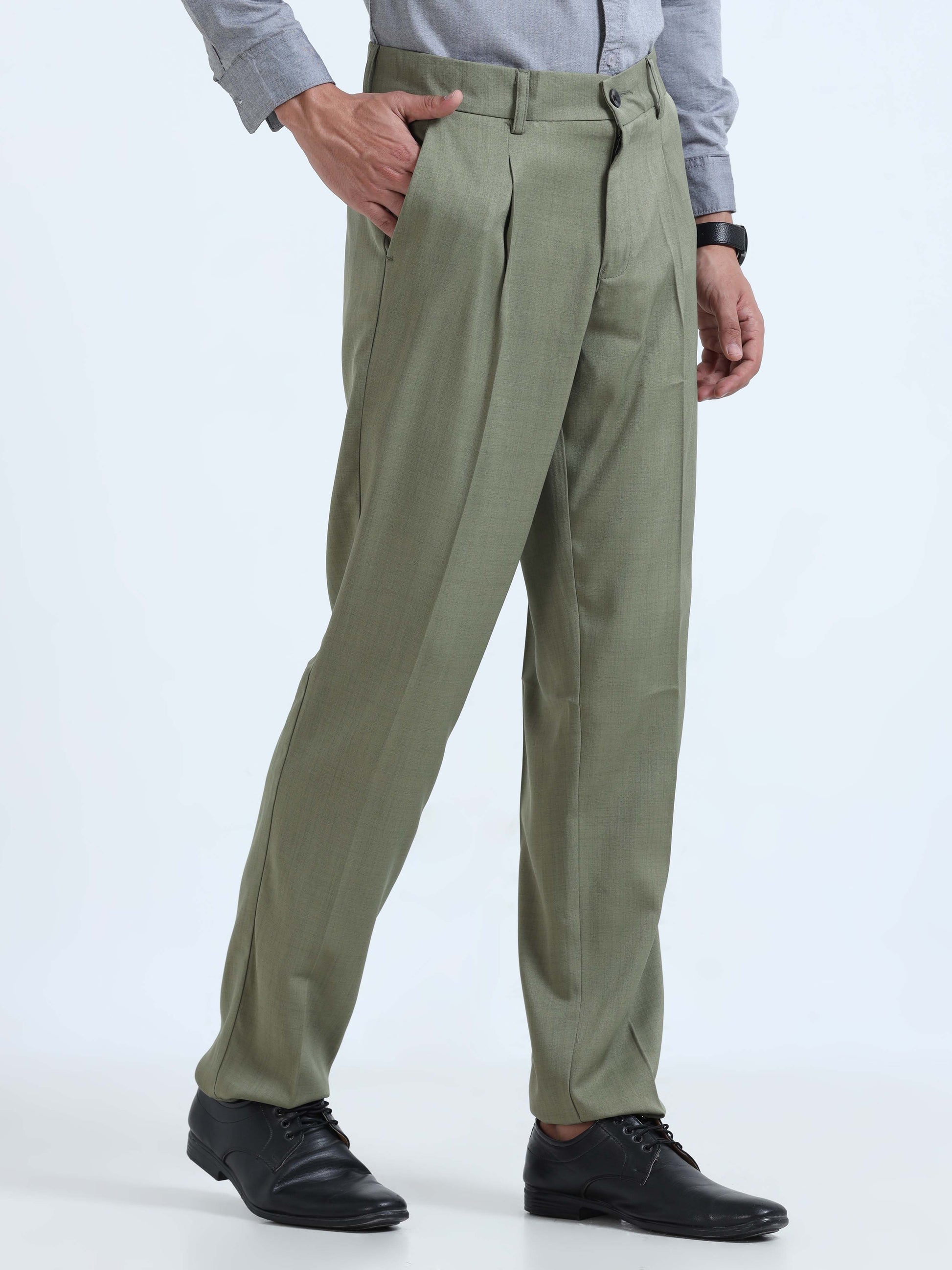 Fern Bon Voyage Pleated Pants For Men