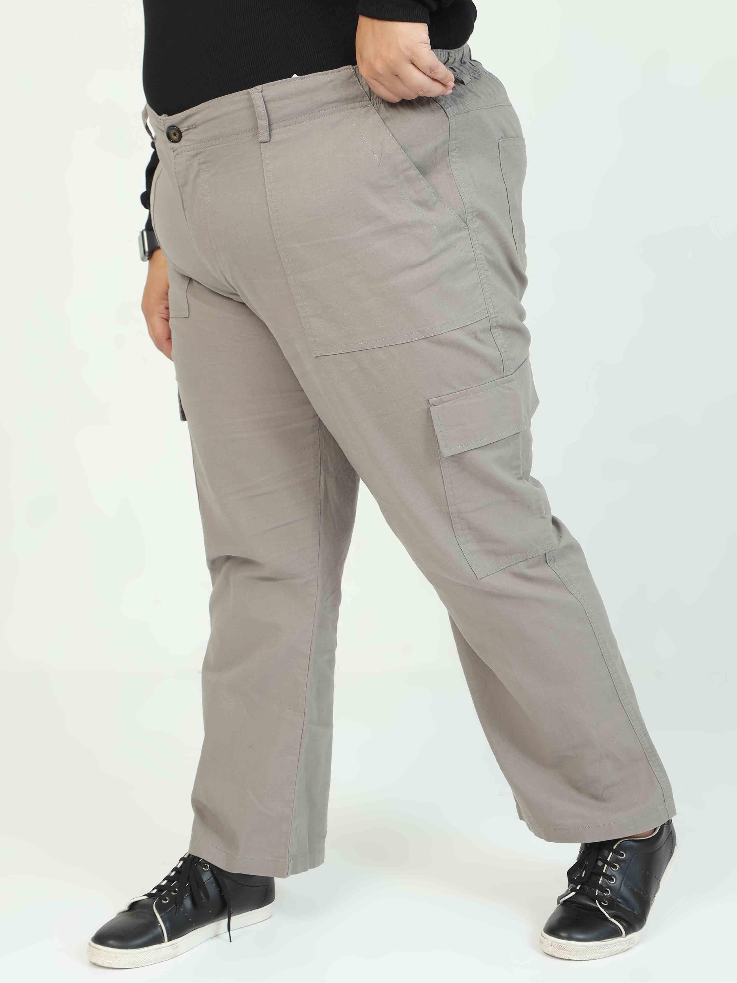 Buy Hiltl Khaki Solid Formal trousers Online - 526090 | The Collective