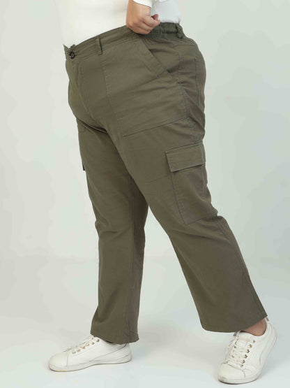 Fern Women's Plus Size Cargo Pants