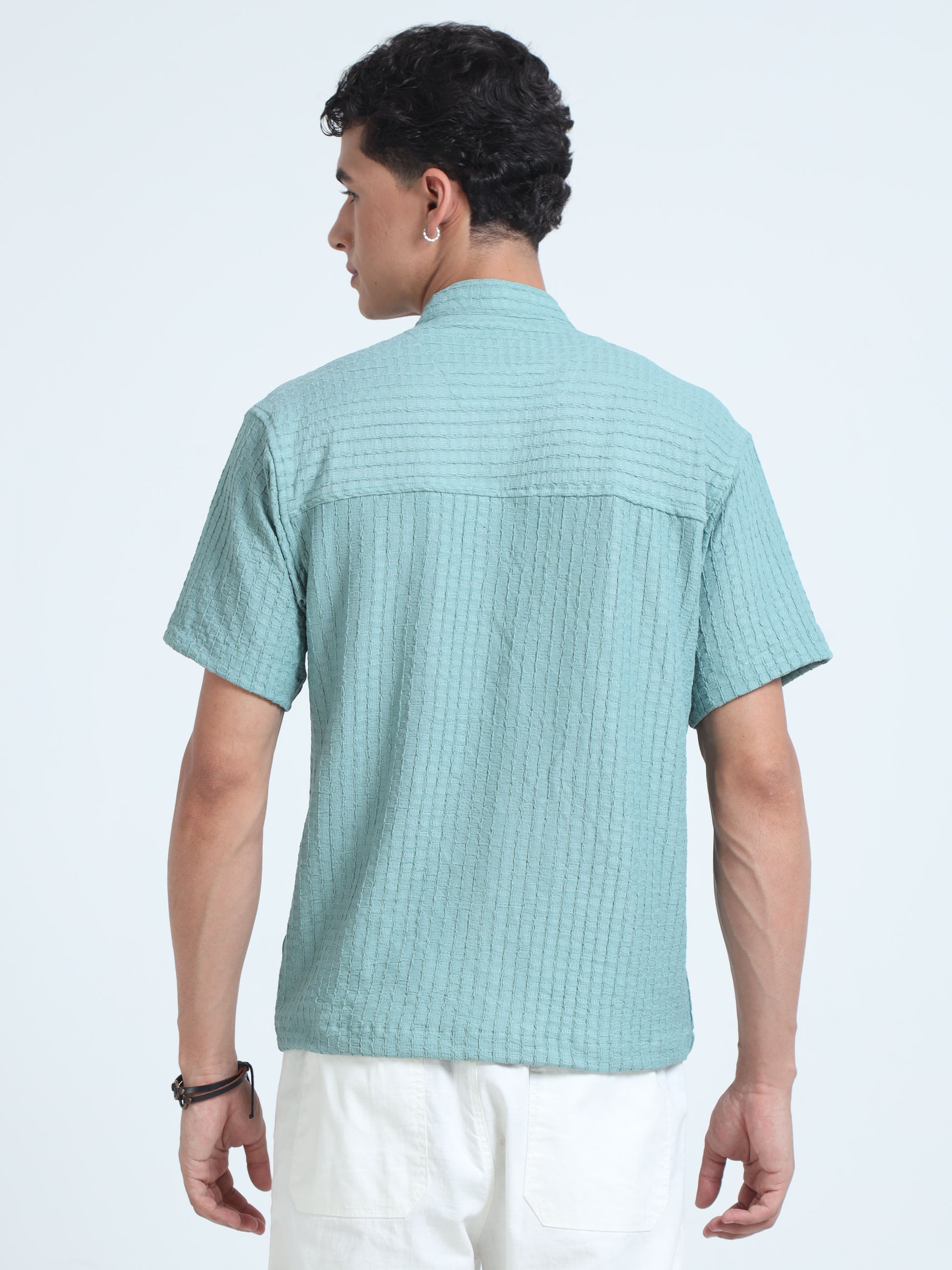 Mint Summer Floruit Shirts For Men