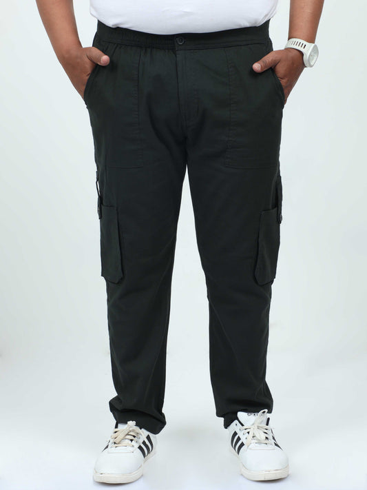 Graphite Plus Size Cargo Pants For Men