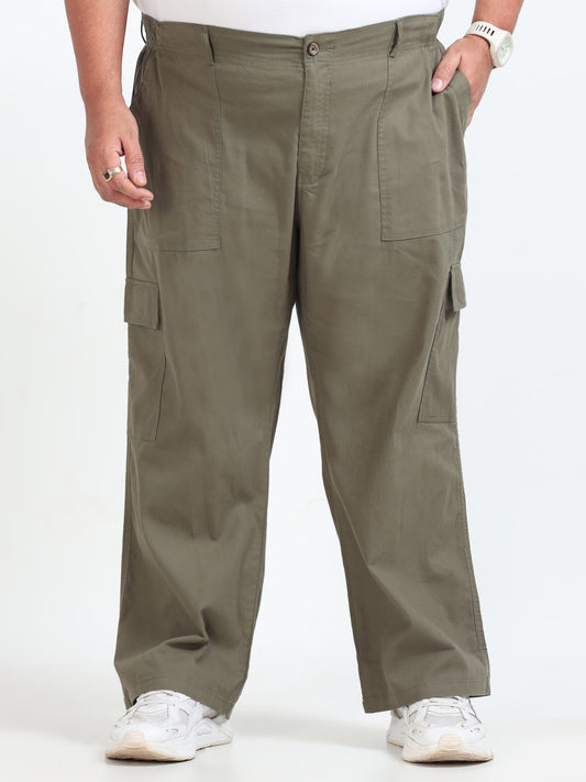 Classic Fern Mens Plus Size Cargo Pants