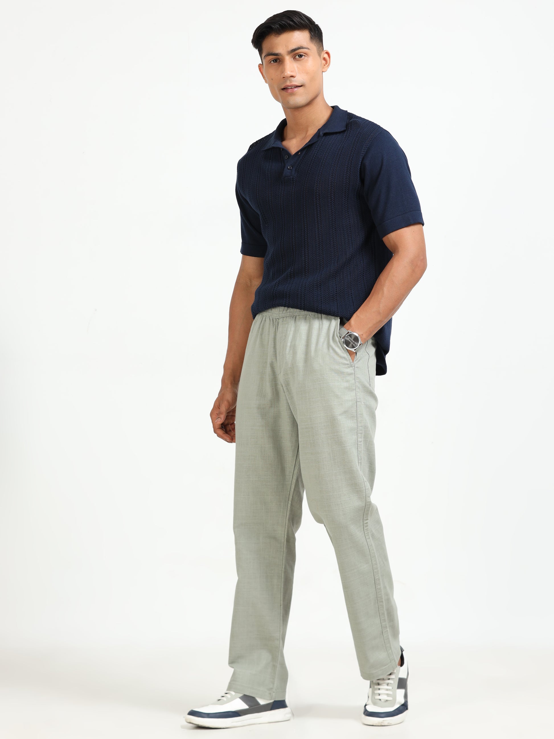 Lazy Stone Linen Pants for Men