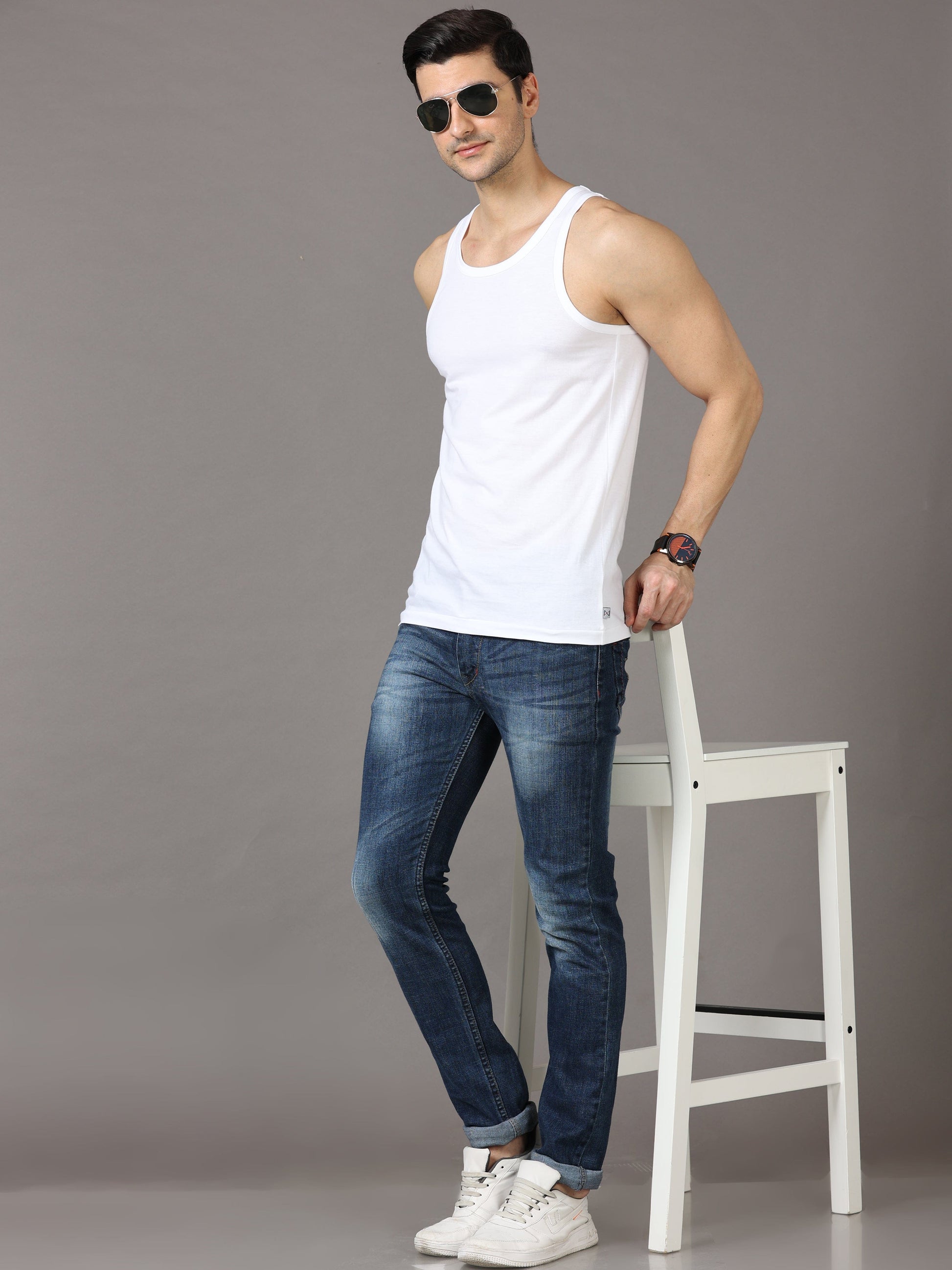 Mens Sleeveless Vest