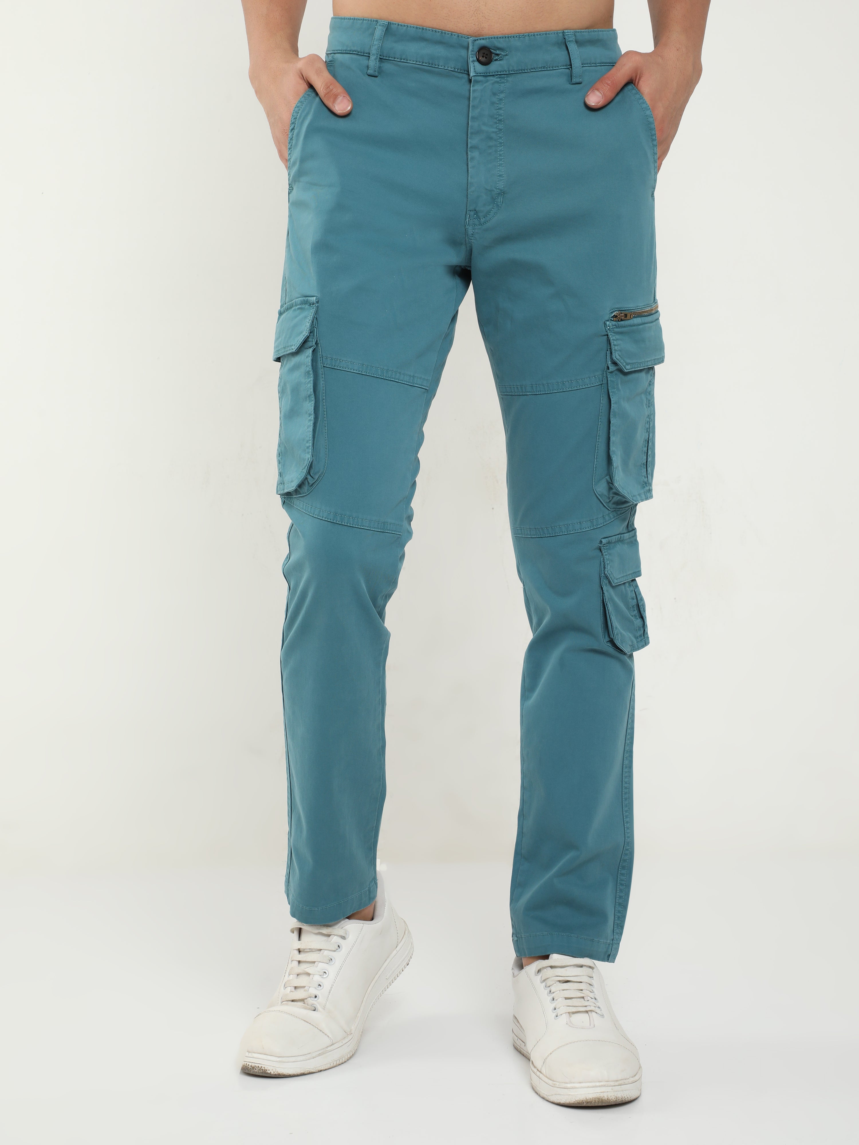 American Stitch Nylon Utility Cargo Stretch Pant - Men's Pants in Grey |  Buckle